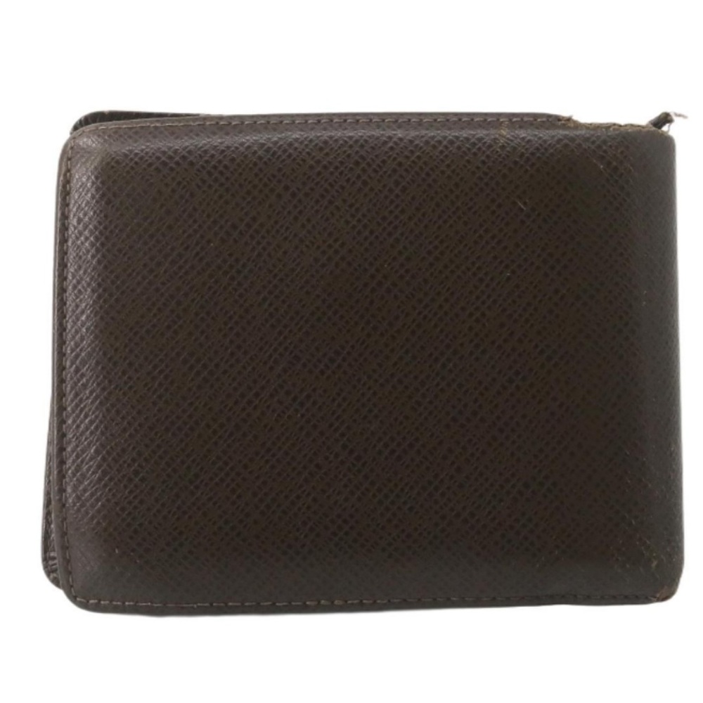 Authentic Men’s Louis Vuitton Taiga Brown Bi-Fold Wallet - Picture 4 of 12